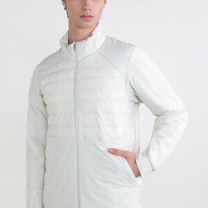 Lululemon Men's White Down For It All Padded Winter Puffer Jacket Size XXL